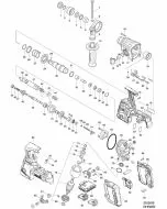 Buy A Makita DHR263 GUIDE WASHER DHR164/DHR165 345187-4 Spare Part and Fix Your Rotary & Demolition Hammers  Today