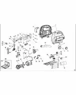 Stanley STSJ0600 FORK 90553239 Spare Part Type 1 Exploded Parts Diagram