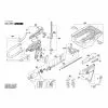 Dremel MS 20 Switch 2 610 Z03 714 Spare Part Type: F 013 MS2 049