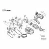 Bosch 3655 Type: 601946460 Spare Parts List