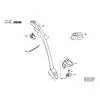 Bosch ART 23 EASYTRIM ACCU Spare Parts List Type: 3600H78H06