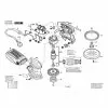 Bosch PEX 220 A Spare Parts List Type: 3603C78071