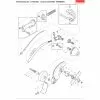 Makita ETR2500 Spare Parts List