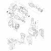 Makita 6013B Spare Parts List