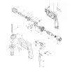 Makita 8451 Spare Parts List