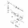 Makita DA3010 Spare Parts List