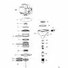 Dewalt D51180 Spare Parts List Type 1