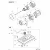 Hitachi E71 HEX. BOLT M6X12 683711 Spare Part