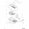 Hitachi UC14SD SCREW (PLASTIC TIE) D4X20 994806 Spare Part