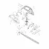 Makita UH4861 Spare Parts List