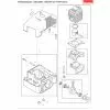 Makita DBC3300 Spare Parts List