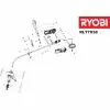 Ryobi ELT738 SWITCH  93097033 Spare Part