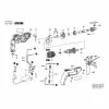 Skil 6431 JA Spare Parts List Type: F 012 643 1JA 220V BR