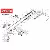 Ryobi ELT1040 Type: 1 ADAPTER  93097035 Spare Part