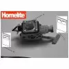 Homelite I25MHV Spare Parts List Type: 1000014444