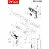 Ryobi EID8002RE Spare Parts List Type: 5133000232 