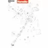 Homelite HBV30 Spare Parts List Type: 1000083957