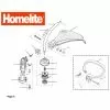 Homelite F2035 Spare Parts List Type: 1000014866