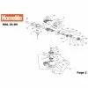 Homelite HBL26BV Exploded Parts Diagram