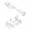 Makita BML145 Spare Parts List 