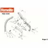 Homelite HCS3335 Spare Parts List Type: 5134000012