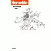 Homelite csp4518 Spare Parts List Type: 1000083911