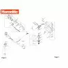 Homelite F3055 Spare Parts List Type: 1000083912 