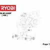 Ryobi RLM140SP GASKET 5131016875 Spare Part Type: 5133001728