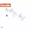 Homelite F3045 Spare Parts List Type: 1000087521