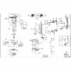 Dewalt D25831K Spare Parts List Type 1