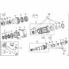 Dewalt D25723K Spare Parts List Type 1