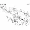 Ryobi 300GP Spare Parts List Type: 1000021982