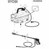 Ryobi ATLANTIS140 Spare Parts List Type: 1000024902