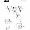 Ryobi EBC1040 Spare Parts List 