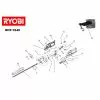 Ryobi OHT1845 Spare Parts List 