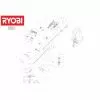 Ryobi RBC18X20B4 Spare Parts List Type: 513300573