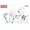 Ryobi CP180M Spare Parts List Type: 15133000080