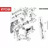 Ryobi EID1050RS Spare Parts List Type: 5133001069