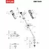 Ryobi EBC1040 STRAP  5132002409 Spare Part