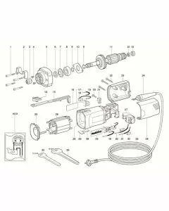 Buy A Metabo G 500 Spare part or Replacement part for Your Straight grinders and Fix Your Machine Today