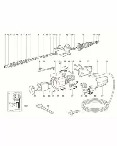 Buy A Metabo GE 700 Spare part or Replacement part for Your Straight grinders and Fix Your Machine Today