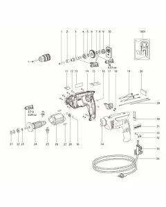 Buy A Metabo B 561 Spare part or Replacement part for Your Drills and Fix Your Machine Today