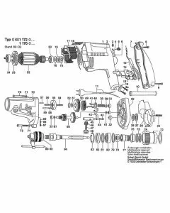 Buy A Bosch 601172000 Spare part or Replacement part for Your Impact Drill and Fix Your Machine Today