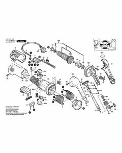 Buy A Bosch GEB 1000 CE 0601213703 Spare part or Replacement part for Your Polishing Sander and Fix Your Machine Today