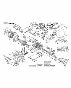 Buy A Bosch BBA 100 AE 0601276761 Spare part or Replacement part for Your Belt Sander and Fix Your Machine Today