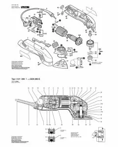 Buy A Bosch GDA 280 E 0601294703 Spare part or Replacement part for Your Delta Sander and Fix Your Machine Today