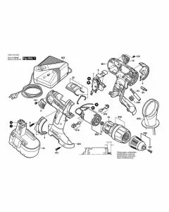 Buy A Bosch GSB 18 VE-2 FAST CHARGER EU 230/7.2-24V. 30 MIN. 2607225028 Spare Part Type: 601913320