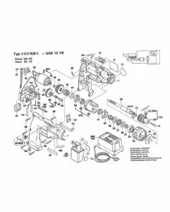 Buy A Bosch GSB 12 VE 601930520 Spare part or Replacement part for Your Impact Drill and Fix Your Machine Today