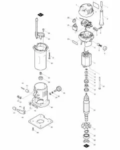 Makita 3707FC Spare Parts List