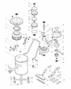 Makita 402 Spare Parts List